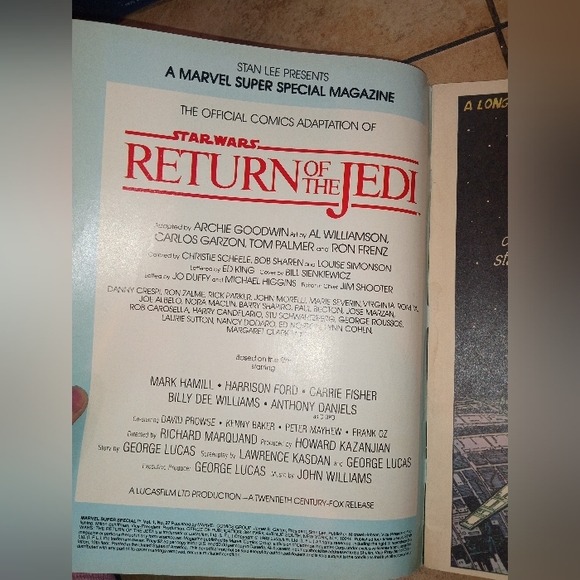 Star Wars Return of the Jedi Comic Book - Picture 4 of 5